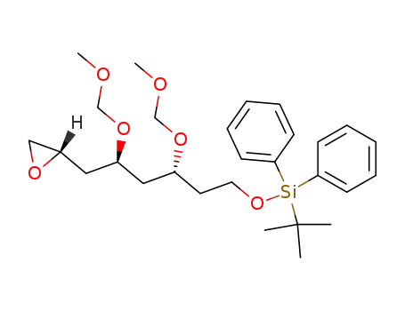 ((3R,5S)-3,5-Bis-methoxymethoxy-6-(S)-oxiranyl-hexyloxy)-tert-butyl-diphenyl-silane