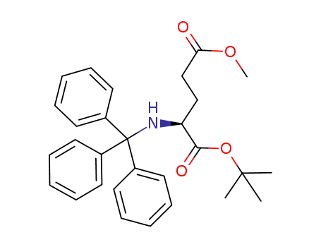 L-Glutamic acid, N-(triphenylmethyl)-, 1-(1,1-dimethylethyl) 5-methyl
ester
