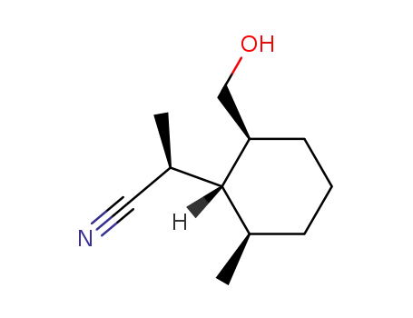(S)-2-((1R,2S,6R)-2-Hydroxymethyl-6-methyl-cyclohexyl)-propionitrile
