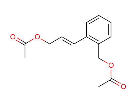 (E)-3-(2-Acetoxymethylphenyl)-2-propenyl acetate