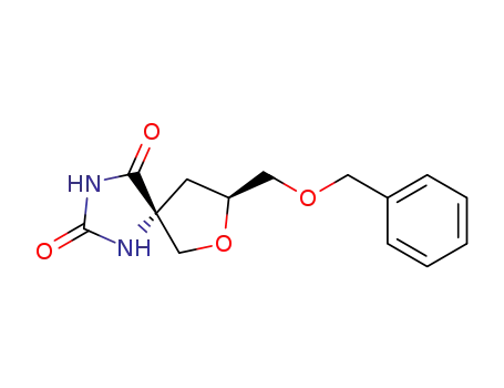 (2S,4R)-2-benzyloxymethyl-4-C-(spiro-5-hydantoin)tetrahydrofuran