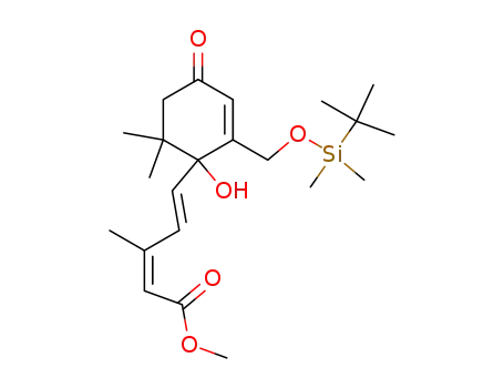 methyl 7'-t-butyldimethylsiloxyabscisiate