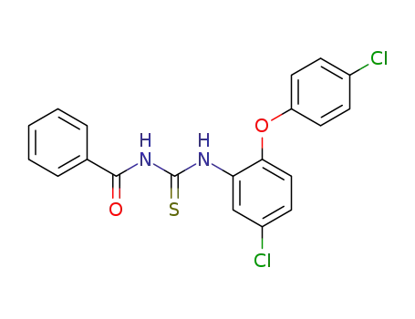1-Benzoyl-3-[5-chloro-2-(4-chloro-phenoxy)-phenyl]-thiourea
