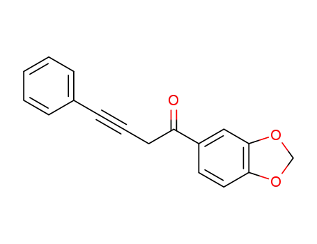 1-Benzo[1,3]dioxol-5-yl-4-phenyl-but-3-yn-1-one