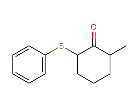 Cyclohexanone, 2-methyl-6-(phenylthio)-