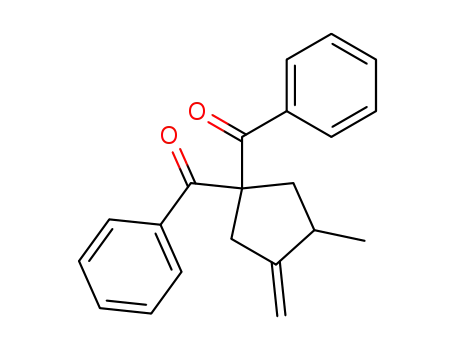 Molecular Structure of 74142-70-4 (Methanone, (3-methyl-4-methylenecyclopentylidene)bis[phenyl-)