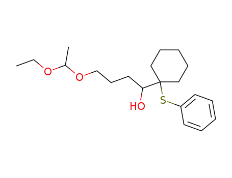 4-(1''-Ethoxyethoxy)-1-[1'-(phenylsulfanyl)cyclohexyl]butanol