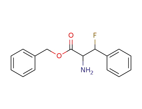 2-Amino-3-fluoro-3-phenyl-propionic acid benzyl ester