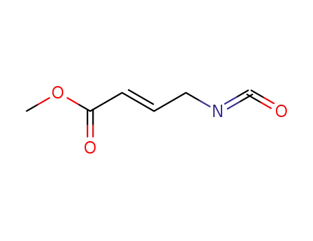 Molecular Structure of 104715-42-6 (2-Butenoic acid, 4-isocyanato-, methyl ester, (E)-)
