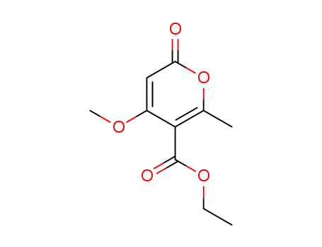 2H-Pyran-5-carboxylic acid, 4-methoxy-6-methyl-2-oxo-, ethyl ester