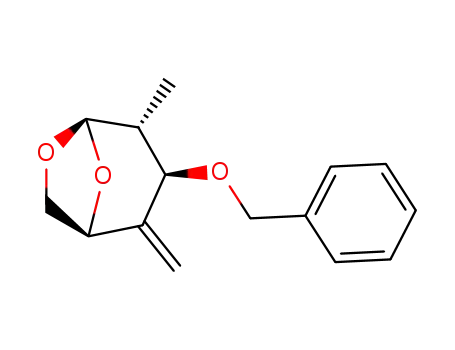 1,6-anhydro-3-O-benzyl-2,4-dideoxy-2-C-methyl-4-methylene-β-D-xylohexopyranose