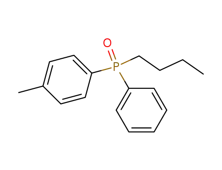 Molecular Structure of 95885-89-5 (Phosphine oxide, butyl(4-methylphenyl)phenyl-)
