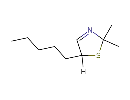 Thiazole, 2,5-dihydro-2,2-dimethyl-5-pentyl-