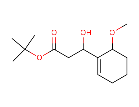 2-<1-Carbo-tert-butoxy-2-hydroxyethan-2-yl>-1-methoxy-2-cyclohexene
