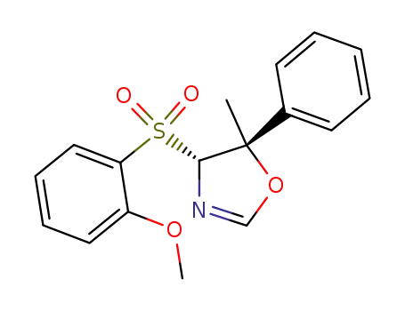 trans-4-(o-methoxyphenylsulfonyl)-5-methyl-5-phenyl-2-oxazoline