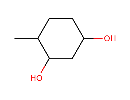 Molecular Structure of 119138-61-3 (4-methyl cyclohexane-1,3-diol)