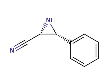 (2R,3R)-3-phenylaziridine-2-carbonitrile