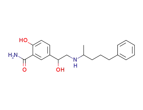 5-[1-hydroxy-2-(1-methyl-4-phenylbutyl)aminoethyl]salicylamide