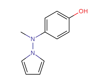 1-[N-methyl-N-(4-hydroxyphenyl)amino]pyrrole