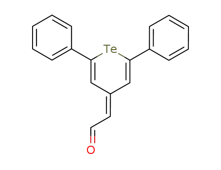 (2,6-diphenyltelluropyranylidene)acetaldehyde