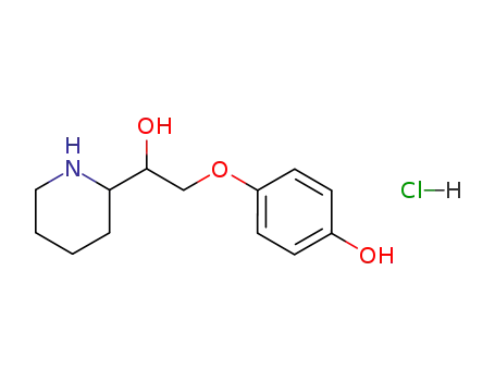 4-(2-Hydroxy-2-piperidin-2-yl-ethoxy)-phenol; hydrochloride