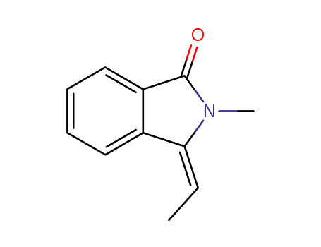 3-Eth-(E)-ylidene-2-methyl-2,3-dihydro-isoindol-1-one