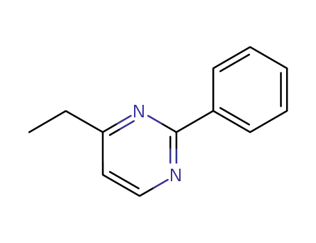 Molecular Structure of 89967-03-3 (Pyrimidine, 4-ethyl-2-phenyl- (6CI,9CI))