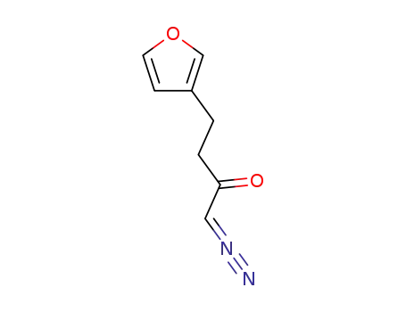 2-Butanone, 1-diazo-4-(3-furanyl)-