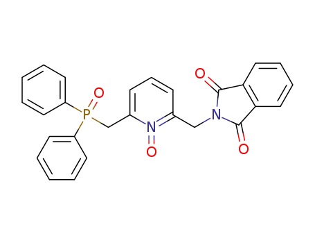 2-[(1,3-dioxoisoindolin-2-yl)methyl]-6-[(diphenylphosphoryl)methyl]pyridine 1-oxide