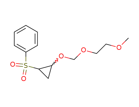 1-<(2-methoxyethoxy)methoxy>-2-phenylsulfonyl-cyclopropane