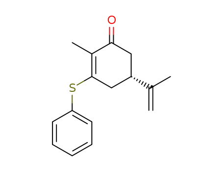 2-methyl-5-(2-propenyl)-3-(phenylthio)-2-cyclohexenone