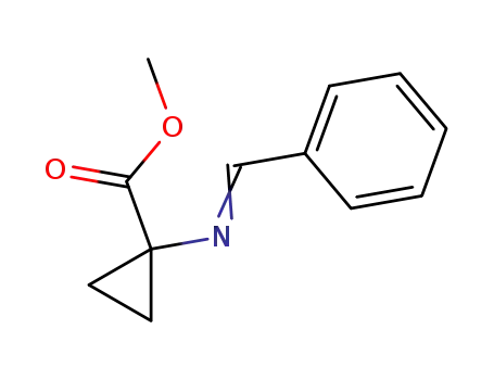 1-{[1-Phenyl-meth-(E)-ylidene]-amino}-cyclopropanecarboxylic acid methyl ester