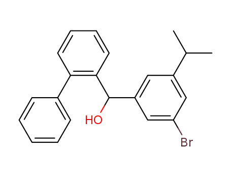 α-(3'-bromo-5'-isopropylphenyl)biphenyl-2-methanol