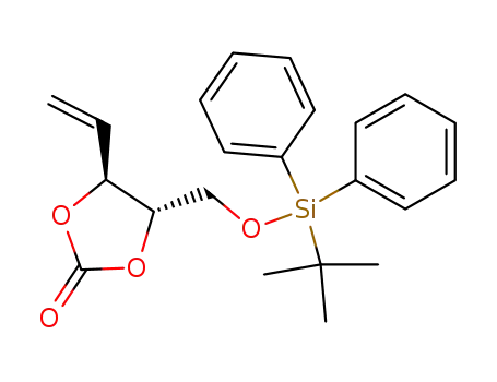(4S,5S)-4-(tert-Butyl-diphenyl-silanyloxymethyl)-5-vinyl-[1,3]dioxolan-2-one