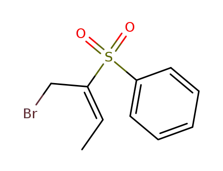 Benzene, [[1-(bromomethyl)-1-propenyl]sulfonyl]-, (E)-