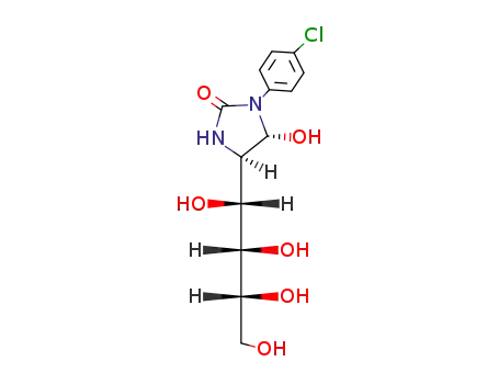 (4R,5R)-4-(D-arabino-tetritol-1-yl)-1-(4-chlorophenyl)-5-hydroxyimidazolidin-2-one