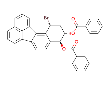 12-bromo-9α,10β-bis(benzoyloxy)-9,10,11,12-tetrahydrobenzo<j>fluoranthene