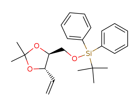 (((4S,5S)-2,2-dimethyl-5-vinyl-1,3-dioxolan-4-yl)methoxy)(tert-butyl)diphenylsilane