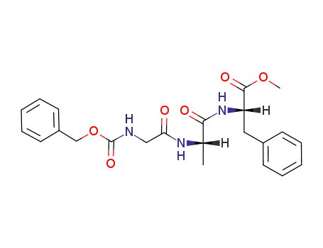 L-Phenylalanine, N-[N-[N-[(phenylmethoxy)carbonyl]glycyl]-L-alanyl]-,
methyl ester