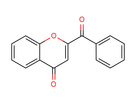 Molecular Structure of 51685-51-9 (4H-1-Benzopyran-4-one, 2-benzoyl-)