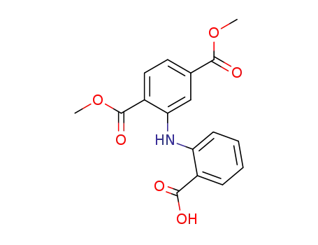 2-(2-Carboxy-phenylamino)-terephthalic acid dimethyl ester