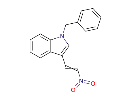 Molecular Structure of 10511-49-6 (1-benzyl-3-(2-nitro-vinyl)-indole)