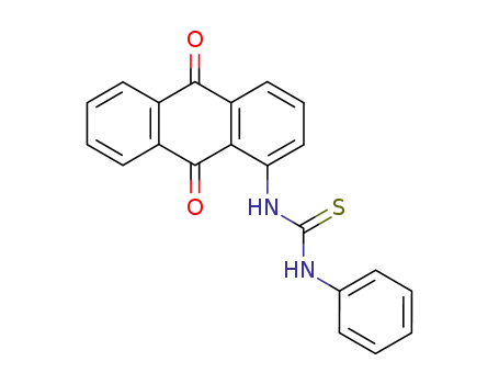 N-(9,10-Dioxo-9,10-dihydroanthracen-1-yl)-N'-phenylthiourea
