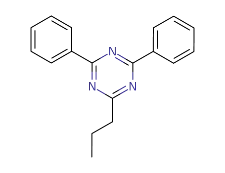 Molecular Structure of 30362-95-9 (2,4-diphenyl-6-propyl-1,3,5-triazine)