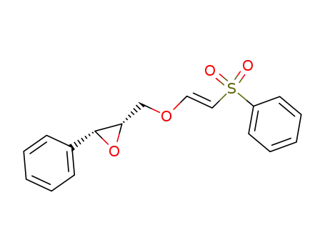 (2R*,3S*)-2-phenyl-3-<<<(E)-2-(phenylsulfonyl)ethenyl>oxy>methyl>oxirane