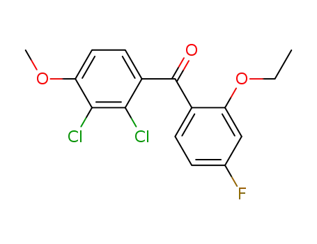 2,3-dichloro-2'-ethoxy-4'-fluoro-4-methoxybenzophenone