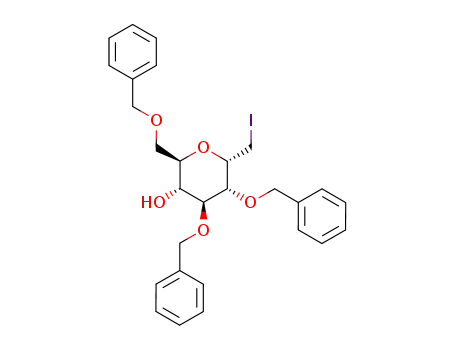 (2,3,6-tri-O-benzyl-α-D-glucopyranosyl)methyl iodide