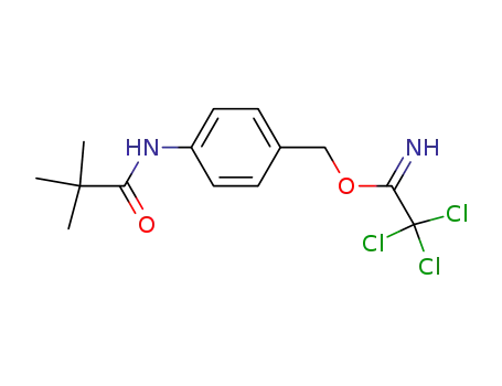 p-pivalolaminobenzyl 2,2,2-trichloroacetimidate