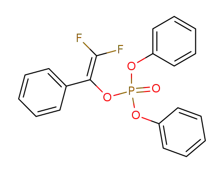 2,2-Difluoro-1-phenylethenyl diphenyl phosphate