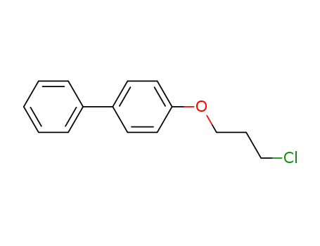 Molecular Structure of 99472-05-6 (4-(3-chloropropoxy)-1,1'-biphenyl)